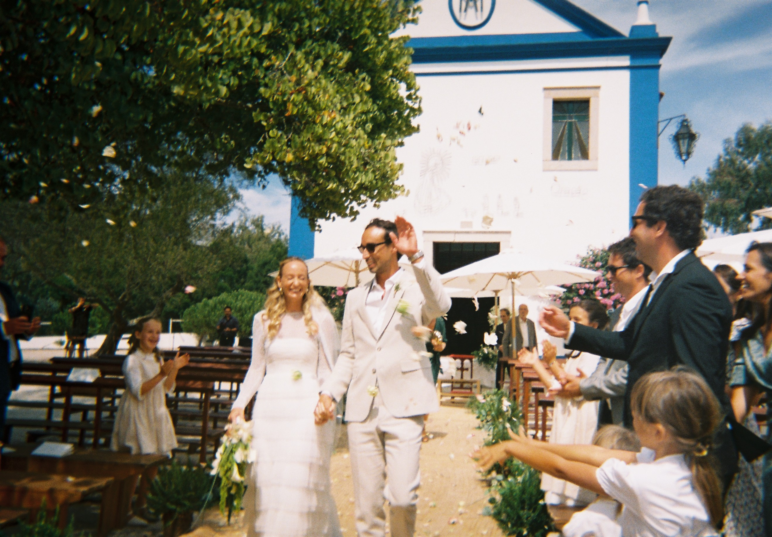 Fotografia de casamento em película 35mm preto e branco